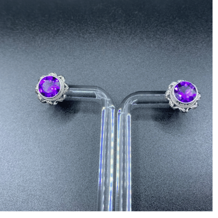 Amethyst stud earings 1000x1000