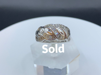Diamond Dress Ring - 18ct White Gold