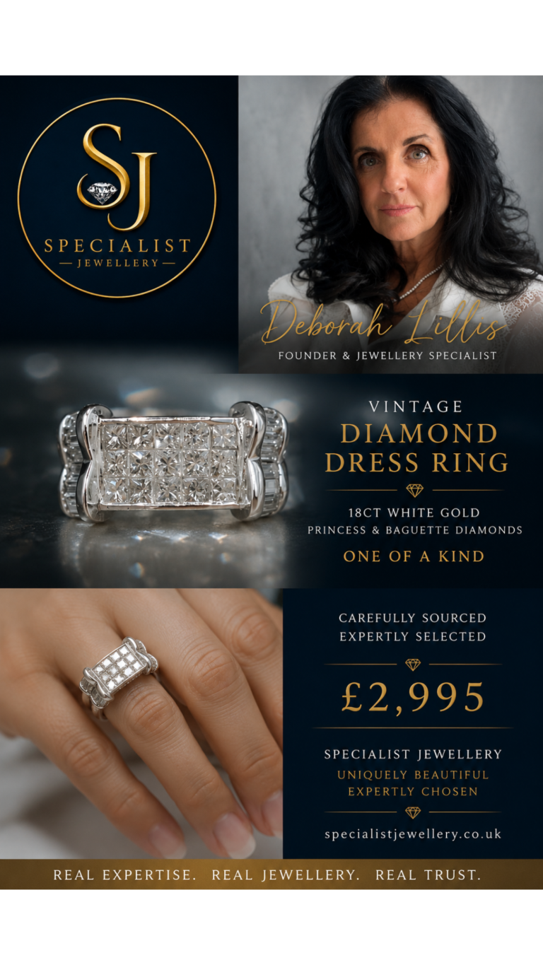 Why This Vintage Diamond Dress Ring Caught My Eye